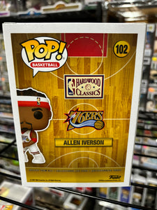 Allen Iverson 76ers signed funko pop JSA Certified