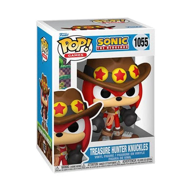 PREORDER MARCH - Sonic the Hedgehog Treasure Hunter Knuckles Funko Pop! Vinyl Figure #1055