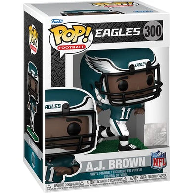 PREORDER FEBRUARY - NFL Philadelphia Eagles A.J. Brown (Color) Funko Pop! Vinyl Figure #300