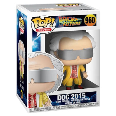 PREORDER JULY - Back to the Future Doc 2015 Funko Pop! Vinyl Figure #960