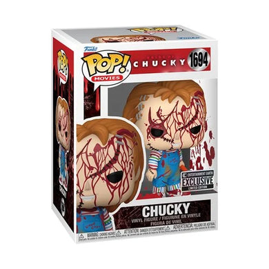 PREORDER JUNE - Bride of Chucky Chucky Bloody Funko Pop! Vinyl Figure #1694 - Entertainment Earth Exclusive