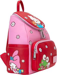 Loungefly Sanrio Hello Kitty & Friends Color Block Mini Backpack