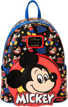 Load image into Gallery viewer, Loungefly Disney Mickey and Friends Classic Mini Backpack