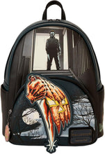 Load image into Gallery viewer, Loungefly Halloween Michael Myers Jack-O&#39;-Lantern Glow Mini Backpack