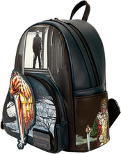 Load image into Gallery viewer, Loungefly Halloween Michael Myers Jack-O&#39;-Lantern Glow Mini Backpack