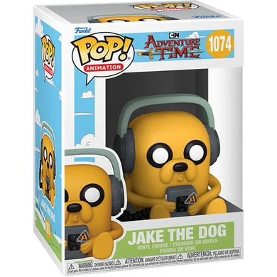 PREORDER JANUARY - Adventure Time Jake with Player Funko Pop! Vinyl Figure #1074