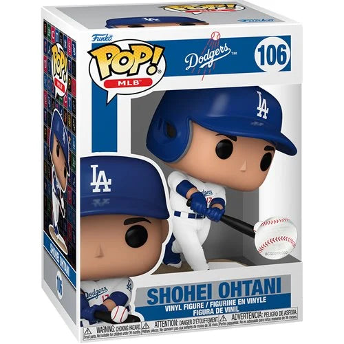 PREORDER MARCH - MLB Dodgers Shohei Ohtani (Home) Funko Pop! Vinyl Figure #106