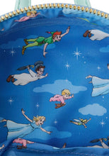 Load image into Gallery viewer, Loungefly Disney Peter Pan You Can Fly Glow Mini Backpack