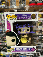 Load image into Gallery viewer, Katie Von till signed Snow White funko pop beckett certified