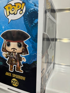 Johnny Depp signed Jack sparrow funko pop with coa