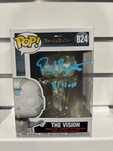 Load image into Gallery viewer, Paul bettany signed vision funko pop with coa