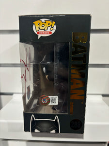 Christian bale signed Batman the damned funko pop with coa