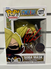 Load image into Gallery viewer, Eric vale signed soba mask one piece funko pop with coa