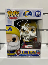 Load image into Gallery viewer, Jack Youngblood signed Los Angeles rams Santa funko pop with coa