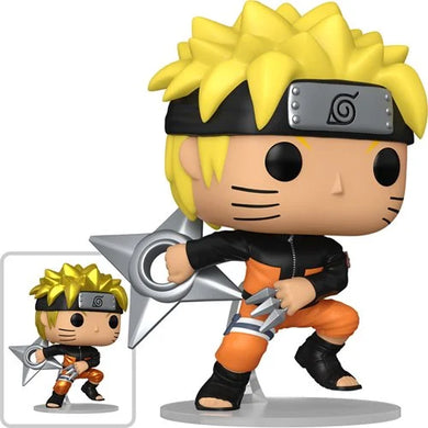 PREORDER FEBRUARY - Naruto: Shippuden Naruto Uzumaki with Shuriken Funko Pop! Vinyl Figure #1843