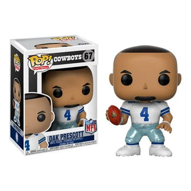 PREORDER JUNE - NFL Dak Prescott Cowboys Home Wave 4 Funko Pop! Vinyl Figure #67