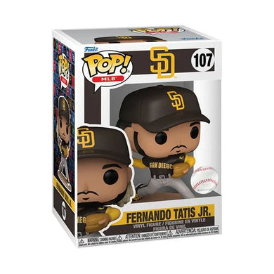 PREORDER FEBRUARY - MLB Padres Fernando Tatis Jr. Funko Pop! Vinyl Figure #107