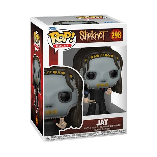 PREORDER SEPTEMBER - Slipknot Jay with Drumsticks Funko Pop! Vinyl Figure #298