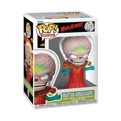 PREORDER FEBRUARY - Mars Attacks Martian Ambassador Funko Pop! Vinyl Figure #1874