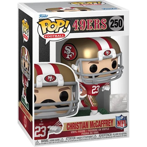 NFL San Francisco 49ers Christian McCaffrey Funko Pop! Vinyl Figure #250