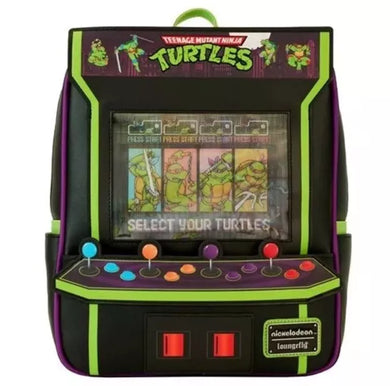 Loungefly Teenage Mutant Ninja Turtles 40th Anniversary Arcade Mini-Backpack