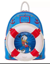 Load image into Gallery viewer, Loungefly Disney Donald Duck 80th Anniversary Lenticular Mini Backpack