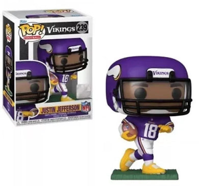 PREORDER JUNE - Funko POP! NFL Football #239 Justin Jefferson Minnesota Vikings