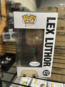 Jesse Eisenberg signed Lex Luther Funko Pop with COA