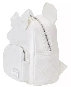 Disney Minnie Mouse Iridescent Wedding Mini Backpack