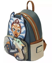 Load image into Gallery viewer, Star Wars The Mandalorian Ahsoka Holding Grogu Mini Backpack