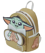 Load image into Gallery viewer, Star Wars The Mandalorian Grogu &amp; Crabbies Cosplay Mini Backpack