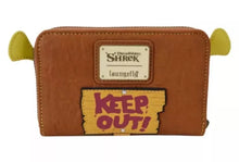 Load image into Gallery viewer, Shrek - Keep Out Cosplay Zip Wallet [LOUDWWA0005]