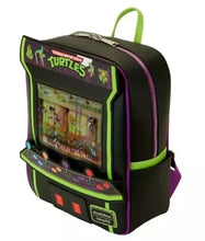 Load image into Gallery viewer, Loungefly Teenage Mutant Ninja Turtles 40th Anniversary Arcade Mini-Backpack