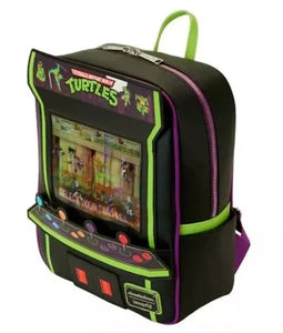 Loungefly Teenage Mutant Ninja Turtles 40th Anniversary Arcade Mini-Backpack