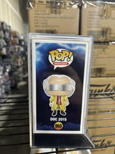 Load image into Gallery viewer, Christopher Lloyd signed doc brown 2015 funko pop with coa graded