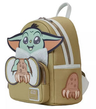 Load image into Gallery viewer, Star Wars The Mandalorian Grogu &amp; Crabbies Cosplay Mini Backpack