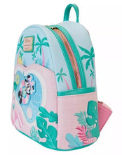 Load image into Gallery viewer, Loungefly Disney Minnie Mouse Vacation Style Mini Backpack