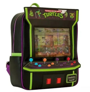 Loungefly Teenage Mutant Ninja Turtles 40th Anniversary Arcade Mini-Backpack