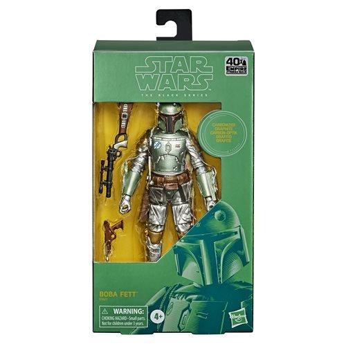 Star Wars Black Series CARBONIZED METALLIC Boba Fett 40th 